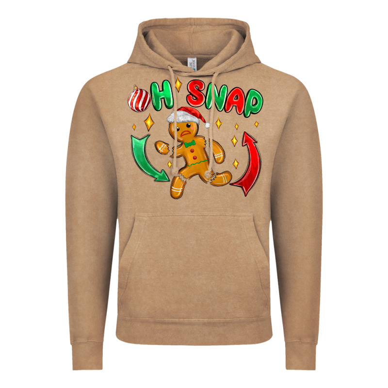 Oh Snap With Gingerbread Vintage Hoodie by MaliasSmallBusiness | Teevron