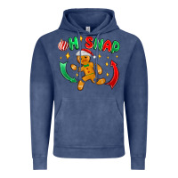 Vintage Denim oh snap with gingerbread Vintage Hoodie - MaliasSmallBusiness