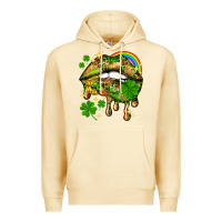 Pina Colada St. Patrick's Day lips Premium Hoodie - HowdyJamesFarm
