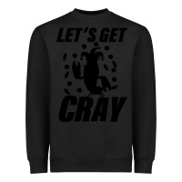 Black Let's Get Crazy Heavyweight Sweatshirt - Bettercallsaul