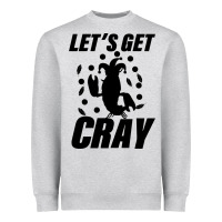 Heather Grey Let's Get Crazy Heavyweight Sweatshirt - Bettercallsaul