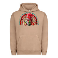 Pigment Burro Christmas Gnome Urban Hoodie - CowhideDigitalArt