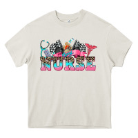 Cream nurse with race and  equipment Heavy Core Tee - AdoDesignShop