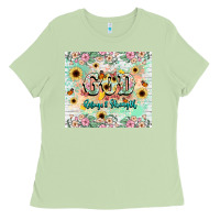 Matcha god is my refugee and strength Ladies Tee - NancyCooperArtShop