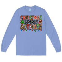 Colony Blue christmas spirit activate Long Sleeve Tee - Jasminsmagicworld