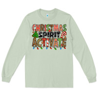 Matcha christmas spirit activate Long Sleeve Tee - Jasminsmagicworld