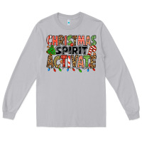 Christmas Spirit Activate Long Sleeve Tee | Teevron