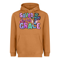 Meerkat Easter Day Saved by his grace Heavyweight Hoodie - OliviaCreatesArt