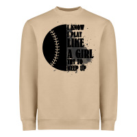 Mushroom I Know I Play Like A Girl Try To Keep Up Heavyweight Sweatshirt - Bettercallsaul