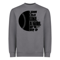 Storm I Know I Play Like A Girl Try To Keep Up Heavyweight Sweatshirt - Bettercallsaul