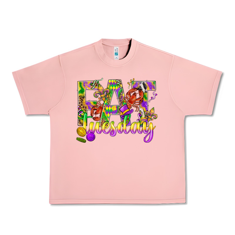 Mardi Gras Fat Tuesday Urban Heavy Tee by BundleAndBundleShop | Teevron