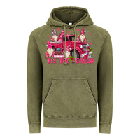 Vintage Olive tis the season Vintage Hoodie - MaliasSmallBusiness