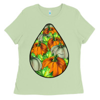 Matcha Fall Teardrop Ladies Tee - LillyAllenDesigns