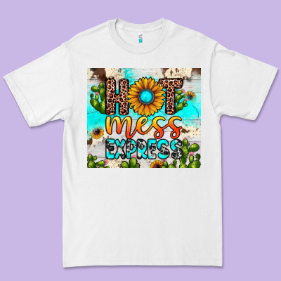 Hot Mess Express Premium Tee Designed By Jahusdesignshop