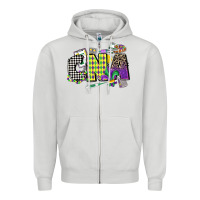 Dove Grey cna mardi gras certified nursing assistant Zipper Hoodie - CowGirlArtShop