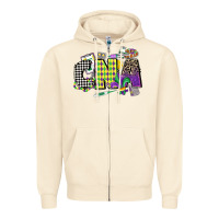 Sandshell cna mardi gras certified nursing assistant Zipper Hoodie - CowGirlArtShop