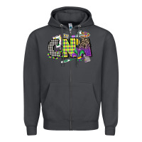 Smoke cna mardi gras certified nursing assistant Zipper Hoodie - CowGirlArtShop