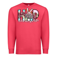 Cardinal Easter Day Hop bunny Premium Sweatshirt - OliviaCreatesArt