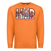 Carrot Easter Day Hop bunny Premium Sweatshirt - OliviaCreatesArt