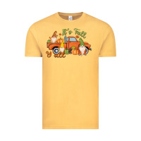 Vintage Mustard It's Fall Y'all Gnome Vintage Tee - MaliasSmallBusiness