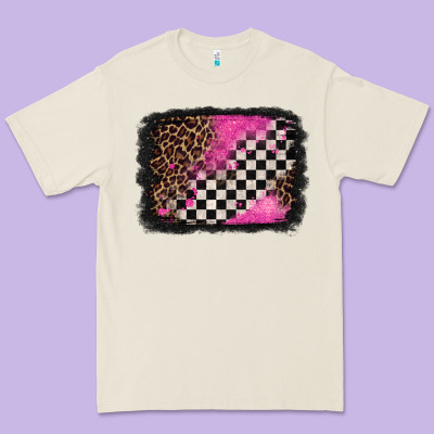 Racing Leopard Background Premium Tee Designed By Jasminsmagicworld
