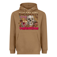Toasted Coconut Skull chocolate is my Valentine Heavyweight Hoodie - FaDigitalArtStudio