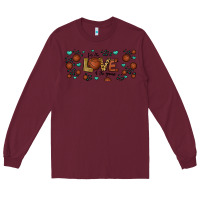 Burgundy for the love of the game basketball Long Sleeve Tee - Jasminsmagicworld