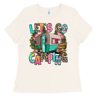 Bone let's go camping Ladies Tee - RanaPortraitStore