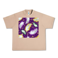 Burro Mardi Gras Feathers seamless pattern Urban Heavy Tee - BundleAndBundleShop