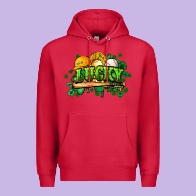 St. Patrick's Day Baseball Premium Hoodie Designed By Howdyjamesfarm