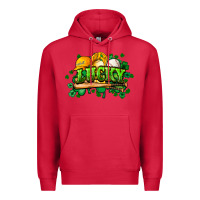 Cardinal St. Patrick's Day Baseball Premium Hoodie - HowdyJamesFarm