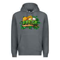 Rock St. Patrick's Day Baseball Premium Hoodie - HowdyJamesFarm