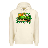 Sandshell St. Patrick's Day Baseball Premium Hoodie - HowdyJamesFarm