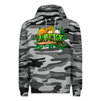 Slate Camo St. Patrick's Day Baseball Premium Hoodie - HowdyJamesFarm