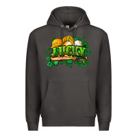 Smoke St. Patrick's Day Baseball Premium Hoodie - HowdyJamesFarm