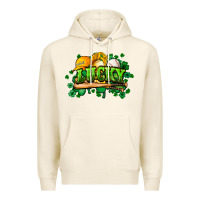 Tofu St. Patrick's Day Baseball Premium Hoodie - HowdyJamesFarm