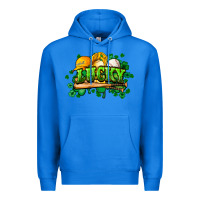 True Royal St. Patrick's Day Baseball Premium Hoodie - HowdyJamesFarm