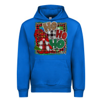 Cobalt Ho Ho Ho Gnomes Urban Hoodie - CowhideDigitalArt