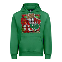 Emerald Ho Ho Ho Gnomes Urban Hoodie - CowhideDigitalArt