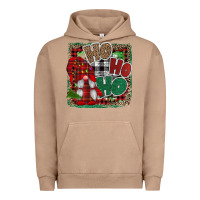 Pigment Burro Ho Ho Ho Gnomes Urban Hoodie - CowhideDigitalArt