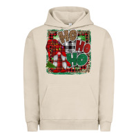 Pigment French Oak Ho Ho Ho Gnomes Urban Hoodie - CowhideDigitalArt
