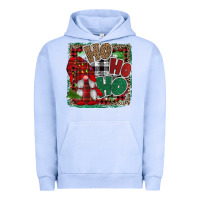 Pigment Grape Ice Ho Ho Ho Gnomes Urban Hoodie - CowhideDigitalArt