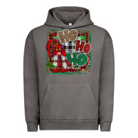 Pigment Tornado Ho Ho Ho Gnomes Urban Hoodie - CowhideDigitalArt