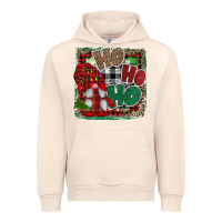 Sandshell Ho Ho Ho Gnomes Urban Hoodie - CowhideDigitalArt