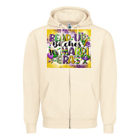 Sandshell bead up bitches Zipper Hoodie - CowGirlArtShop