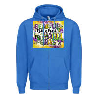 Bead Up Bitches Zipper Hoodie | Teevron
