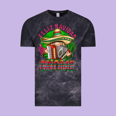 Feliz Navidad Gnome Vintage Tee Designed By Nancycooperartshop