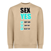 Mushroom SEX YES HOT SEX SAFE SEX GREAT SEX Heavyweight Sweatshirt - Bettercallsaul