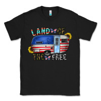 Black land of the free Classic Tee - CowhideDigitalArt