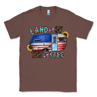 Chestnut land of the free Classic Tee - CowhideDigitalArt
